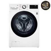 LG Washer & Dryer 15/8kg with AI Direct Drive, Steam, White Color, WDL91H02PN, thumbnail 1