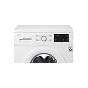 LG Front Load Washer 8kg, Direct Drive Motor, 6 Motion, White Color , Front Load Washer 8kg, Direct Drive Motor, 6 Motion, White Color , WJ1408NTP, thumbnail 4