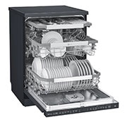 LG QuadWash™  Matte Black Steam Dishwasher, 14 Place Settings, EasyRack™ Plus, Inverter Direct Drive, ThinQ, DFB325HM, DFB325HM, thumbnail 11