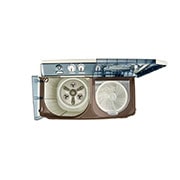 LG 14/10kg, Plastic Body, Roller Jet Pulsator, Collar Scubber, Soak, Dark Blue, P1961RWNT, P1961RWNT, thumbnail 7