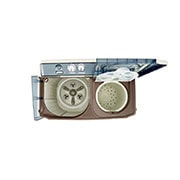 LG 14/10kg, Plastic Body, Roller Jet Pulsator, Collar Scubber, Soak, Dark Blue, P1961RWNT, P1961RWNT, thumbnail 8