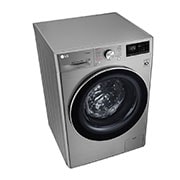 LG Front Load Washer 9kg, AI Direct Drive Motor, Steam, Silver Color, F4V5VYP2T, F4V5VYP2T, thumbnail 9