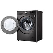 LG 9/6kg Front Load Washer & Dryer, AI DD™, TurboWash™360˚, Black Steel Color, F4V9VCP2E, F4V9VCP2E, thumbnail 12