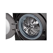 LG 9/6kg Front Load Washer & Dryer, AI DD™, TurboWash™360˚, Black Steel Color, F4V9VCP2E, F4V9VCP2E, thumbnail 4