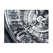 LG Single Unit Front Load 17/16kg LG WashTower™ with Centre Control™, Black Steel Color, T_Drum Washer 2, WT1716BRK, thumbnail 8