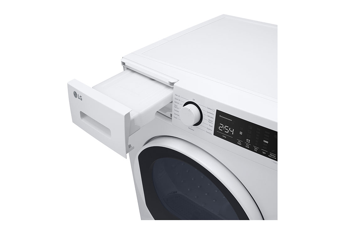 LG Heat Pump Dryer, 8kg Capacity, A++, White color, detail, RH80T2AP6RM, thumbnail 6