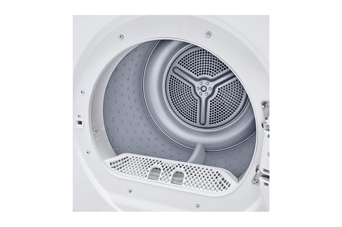 LG Heat Pump Dryer, 8kg Capacity, A++, White color, left, RH80T2AP6RM, thumbnail 4