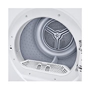 LG Heat Pump Dryer, 8kg Capacity, A++, White color, left, RH80T2AP6RM, thumbnail 4