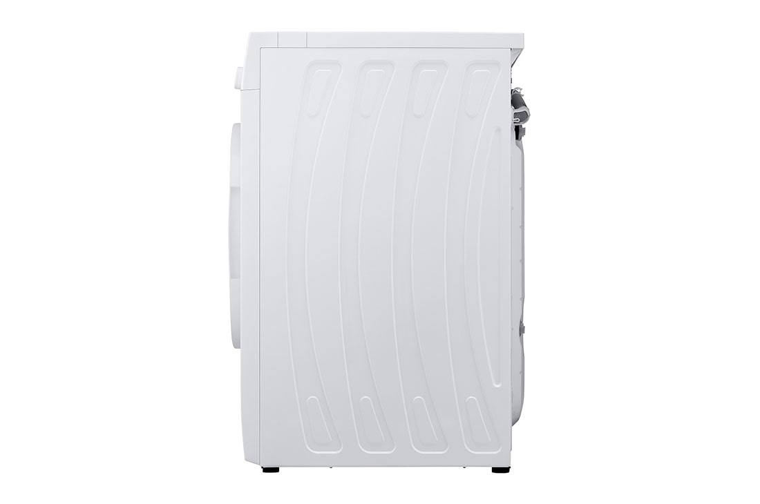 LG Front Load Washing Machine with Stain Care and Allergy Care Cycles, 8kg White Color, side, F2T2TYM0W, thumbnail 14