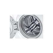 LG Front Load Washing Machine with Stain Care and Allergy Care Cycles, 8kg White Color, drum, F2T2TYM0W, thumbnail 4