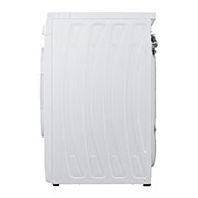 LG Front Load Washing Machine with Stain Care and Allergy Care Cycles, 8kg White Color, side, F2T2TYM0W, thumbnail 14