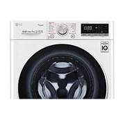 LG front loading Washer, 8 Kg, Bigger Capacity, AI DD, Steam, ThinQ, White, Fron with cut image, WV2149WVG, thumbnail 6