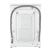 LG 8Kg Front Load Washer, AI DD™, Steam™,White Color, Back side, F4V5TYP0W, thumbnail 15