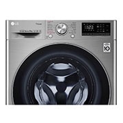 LG 8Kg Front Load Washer, AI DD™, Steam™, Silver Color, Detail view, F4V5TYP2P, thumbnail 6