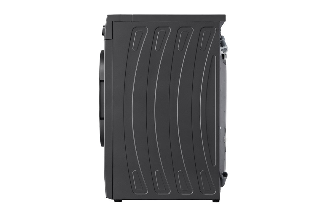 LG 8Kg Front Load Washing Machine with Stain Care, Dark Silver Color, side, F2T2TYM1S, thumbnail 14