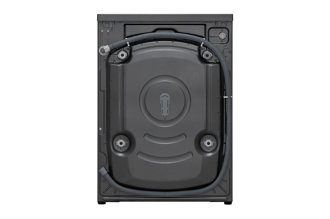 LG 8Kg Front Load Washing Machine with Stain Care, Dark Silver Color, back, F2T2TYM1S, thumbnail 15