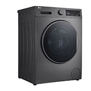 LG 8Kg Front Load Washing Machine with Stain Care, Dark Silver Color, top persppective, F2T2TYM1S, thumbnail 9