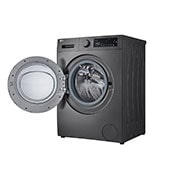 LG 8Kg Front Load Washing Machine with Stain Care, Dark Silver Color, top, F2T2TYM1S, thumbnail 10