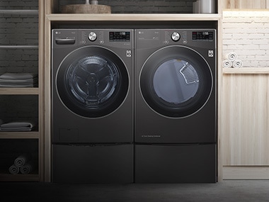 place washer and dryer side by side