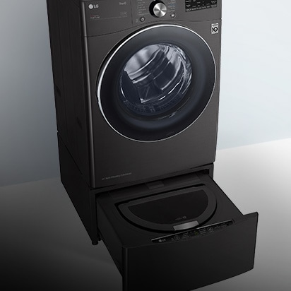 install TWINWash mini under dryer