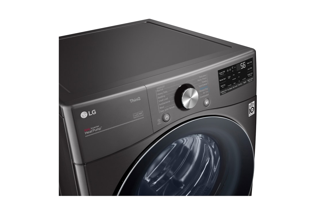 LG 16Kg Dryer, Heat Pump™, Sensor Dry, Dual Filter,ThinQ™, Right open, RH16U8EVCW, thumbnail 5