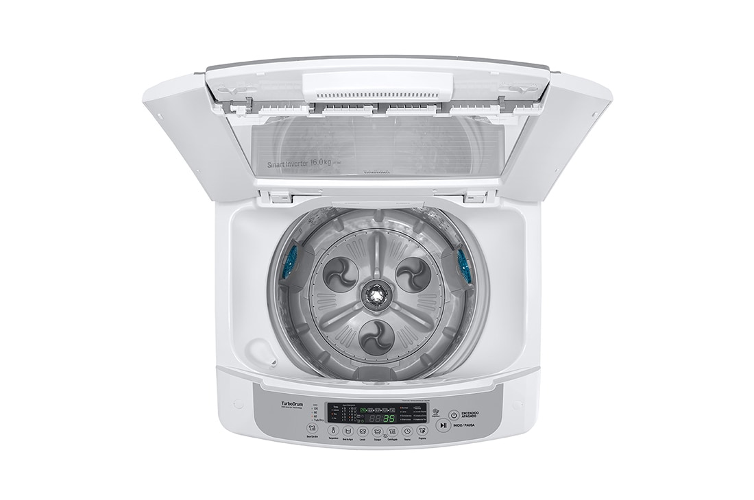 LG 16kg Top Load Washing Machine, Smart Inverter, White , T1685NEHT, thumbnail 9