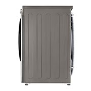 LG Front Load Washing Machine Silver Color, 9KG Capacity with AI DD™, Steam™ & ThinQ™, side view, WV2149PVG, thumbnail 14