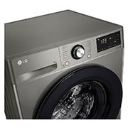 LG Front Load Washing Machine Silver Color, 9KG Capacity with AI DD™, Steam™ & ThinQ™, display control view, WV2149PVG, thumbnail 3