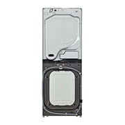 LG Single Unit Front Load 13/10kg LG WashTower™ with Centre Control™,  Black Steel color, Back View , WT1310BRP, thumbnail 15