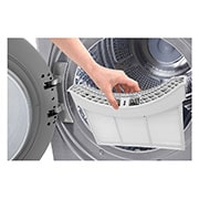 LG 18Kg Dryer, Dual Inverter Heat Pump™, Sensor Dry, Dual Filter,ThinQ™, Right open, RH18U8EVCW, thumbnail 5