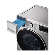 LG 18Kg Dryer, Dual Inverter Heat Pump™, Sensor Dry, Dual Filter,ThinQ™, Side, RH18U8EVCW, thumbnail 6