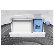 LG Top Load Wahser 20KG , White, Turbo Drum , ThinQ™, front drawer open, T20H7EHHTW, thumbnail 8
