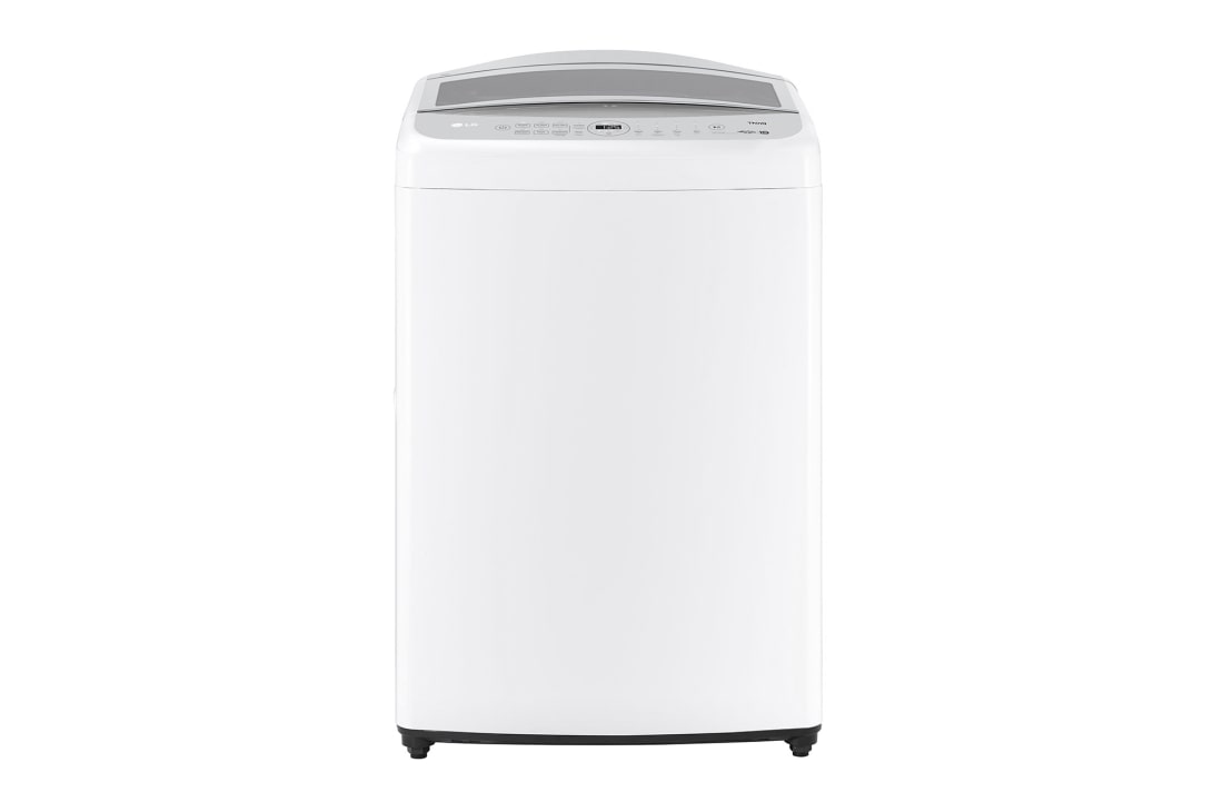 LG Top Load Wahser 20KG , White, Turbo Drum , ThinQ™, Front View, T20H7EHHTW