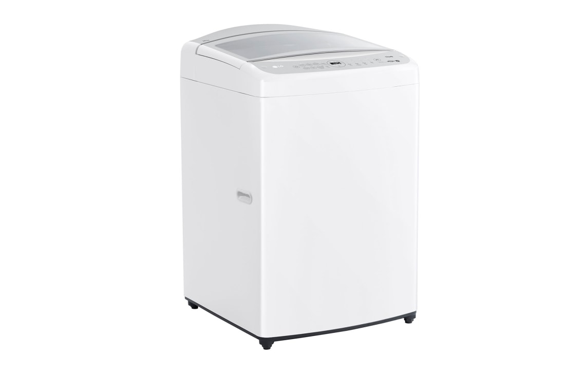LG Top Load Wahser 20KG , White, Turbo Drum , ThinQ™, left side, T20H7EHHTW, thumbnail 12