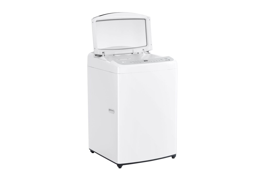 LG Top Load Wahser 20KG , White, Turbo Drum , ThinQ™, left door open, T20H7EHHTW, thumbnail 14