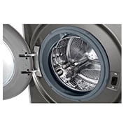 LG Front Load Washing Machine , 10KG Capacity with AI DD™, Steam™ , Platinum Silver Color, drum, WR3210PRG, thumbnail 4