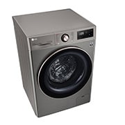 LG Front Load Washing Machine , 10KG Capacity with AI DD™, Steam™ , Platinum Silver Color, Top view, WR3210PRG, thumbnail 8
