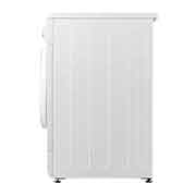 LG Front Load Washer 8kg, Direct Drive Motor, Smart Diagnosis, White Color, side, WJ1408NTG, thumbnail 12