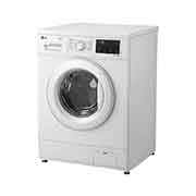 LG Front Load Washer 8kg, Direct Drive Motor, Smart Diagnosis, White Color, right side, WJ1408NTG, thumbnail 9