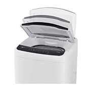 LG TopLoad Washer 16kg, Smart Inverter Motor, Smart Diagnosis, White Color, top load open, T16V1NDHT0, thumbnail 5