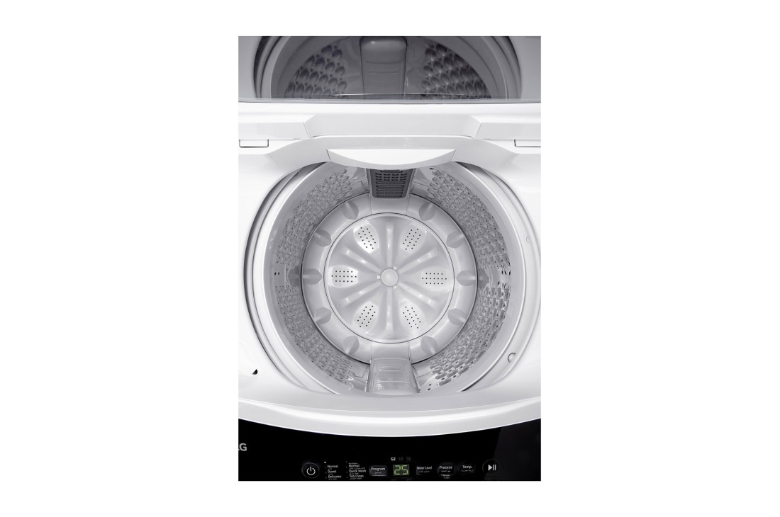 LG TopLoad Washer 16kg, Smart Inverter Motor, Smart Diagnosis, White Color, front load, T16V1NDHT0, thumbnail 4