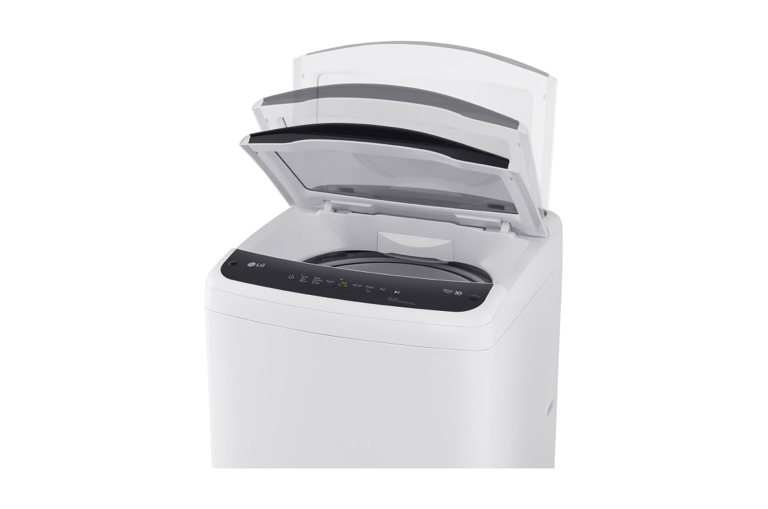 LG TopLoad Washer 16kg, Smart Inverter Motor, Smart Diagnosis, White Color, top load open, T16V1NDHT0, thumbnail 5