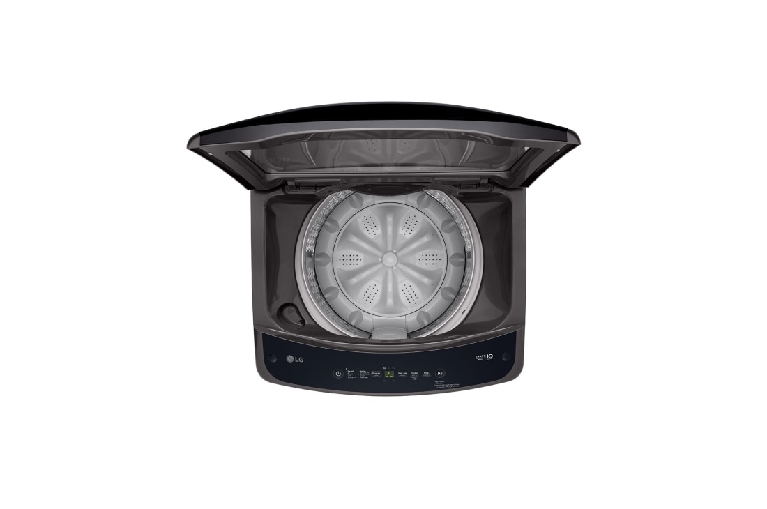 LG TopLoad Washer 16kg, Smart Inverter Motor, Smart Diagnosis, Middle Black Color, top , T16V1NDHT7, thumbnail 7