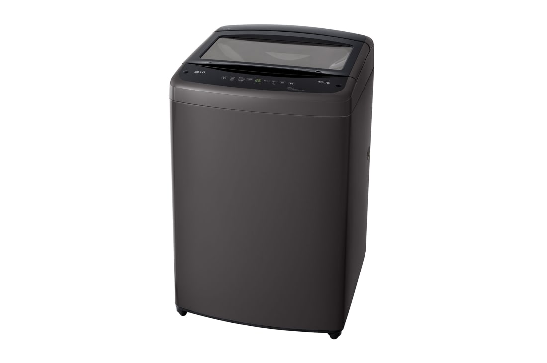 LG TopLoad Washer 16kg, Smart Inverter Motor, Smart Diagnosis, Middle Black Color, right view, T16V1NDHT7, thumbnail 12