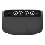 LG Twin Tub Washer 7/3.5KG with Roller Jet Plusator And 3 Washing Programs,Middle Black, Top view, P1261RONT, thumbnail 7