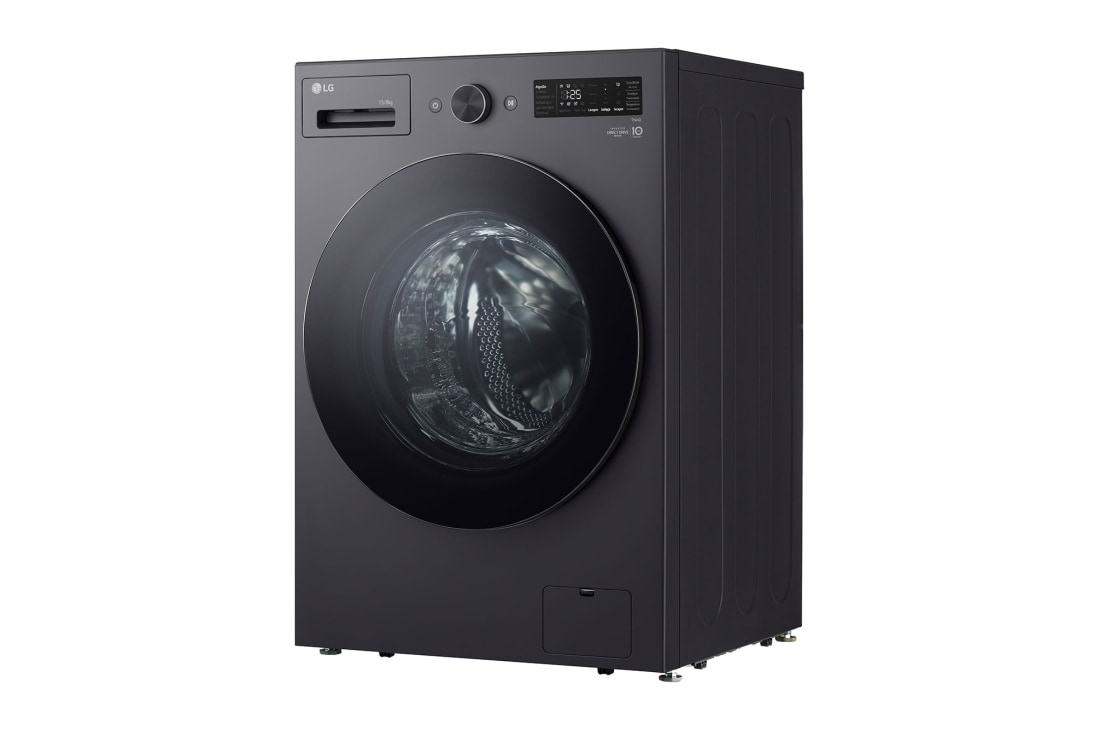 LG Washer Dryer Combo 15/8kg, Direct Drive Motor, Smart Diagnosis, Essence Graphite Color, RightSide, WDN1508GRP, thumbnail 14