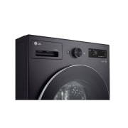 LG Washer Dryer Combo 15/8kg, Direct Drive Motor, Smart Diagnosis, Essence Graphite Color, KnobWindowDisplayDetail1, WDN1508GRP, thumbnail 3