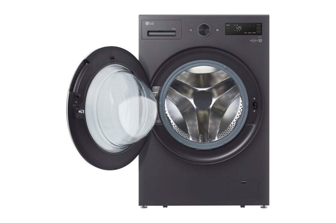 LG Washer Dryer Combo 20/10kg, Direct Drive Motor, Smart Diagnosis, Essence Graphite Color, FrontOpen, WDN2010GRP, thumbnail 2