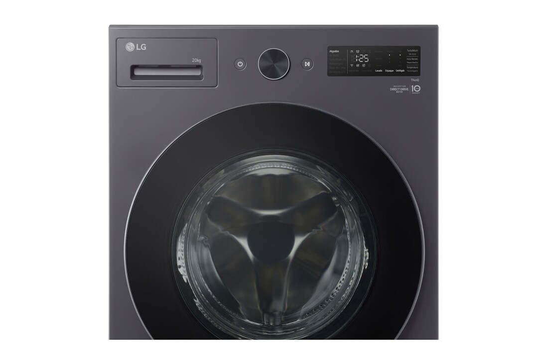 LG Washer Dryer Combo 20/10kg, Direct Drive Motor, Smart Diagnosis, Essence Graphite Color, Detail2, WDN2010GRP, thumbnail 6