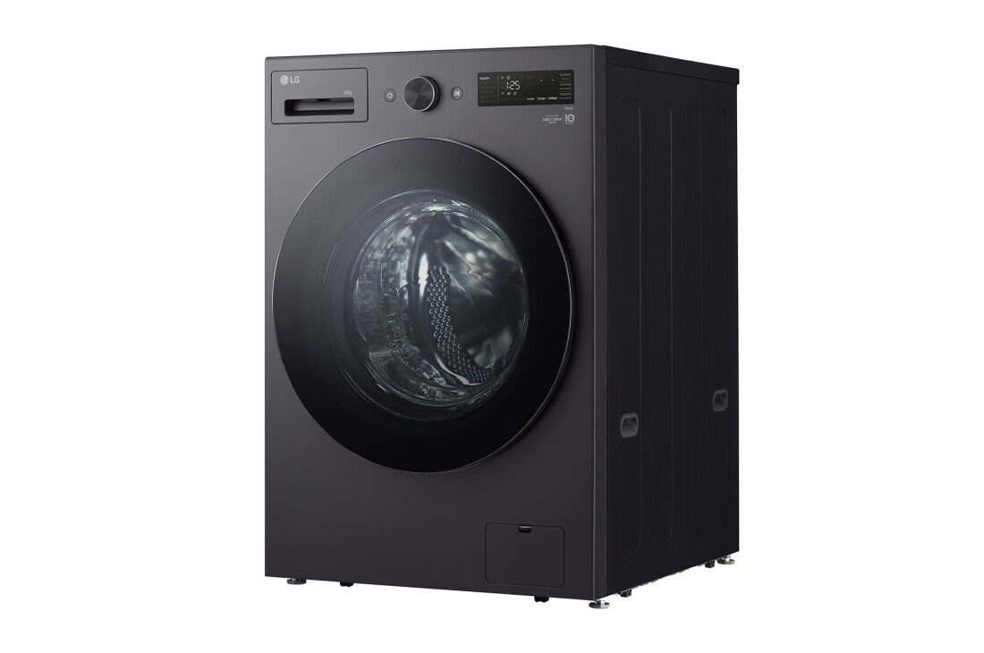 LG Washer Dryer Combo 20/10kg, Direct Drive Motor, Smart Diagnosis, Essence Graphite Color, RightSide, WDN2010GRP, thumbnail 14